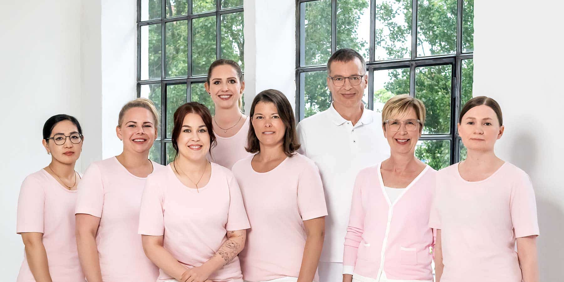 Bild des Teams der Zahnarztpraxis Pinneberg Kummerer